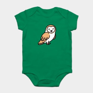 Barn Owl Baby Bodysuit